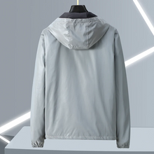 Chromaflux reflective windbreaker back view